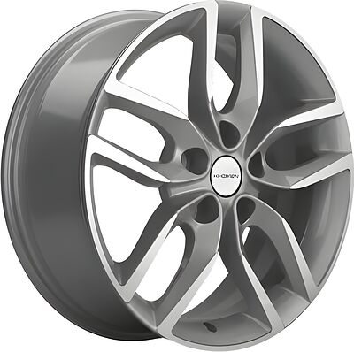 Khomen Wheels KHW1708 (Hyundai Creta) 6.5x17 5x114.3 ET 49 Dia 67.1 F-Silver-FP