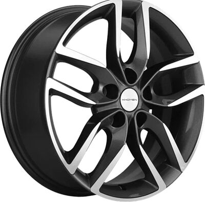 Khomen Wheels KHW1708 (Jolion) 6.5x17 5x114.3 ET 37 Dia 66.5 F-Silver