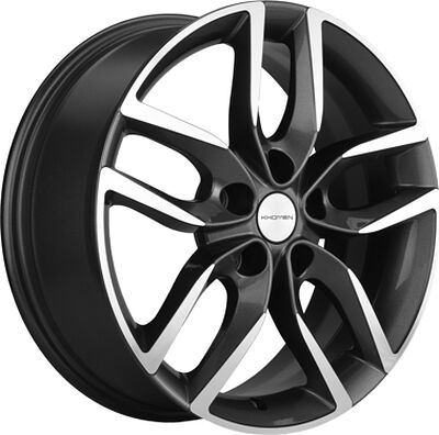 Khomen Wheels KHW1708 (Nissan Tiida) 6.5x17 5x114.3 ET 45 Dia 66.1 Gray-FP