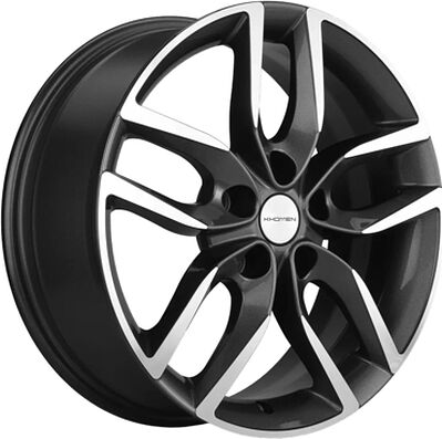 Khomen Wheels KHW1708 (Toyota C-HR) 6.5x17 5x114.3 ET 45 Dia 60.1 Gray-FP