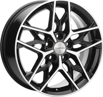 Khomen Wheels KHW1709 (Besturn X40) 7x17 5x114.3 ET 40 Dia 57.1 Black-FP