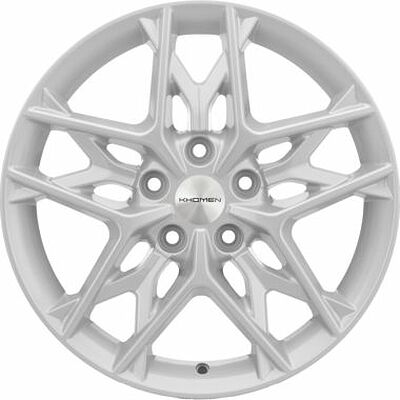 Khomen Wheels KHW1709 (Camry) 7x17 5x114.3 ET 45 Dia 60.1 F-Silver