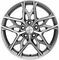 Khomen Wheels KHW1709 (Camry) 7x17 5x114.3 ET 45 Dia 60.1 Gray-FP