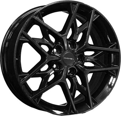 Khomen Wheels KHW1709 (Changan/Geely/Lexus/Toyota) 7x17 5x114.3 ET 45 Dia 60.1 Black