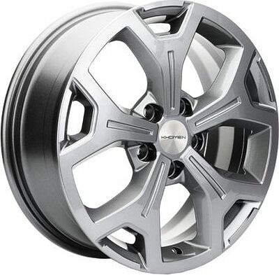 Khomen Wheels KHW1710 (Ceed) 6.5x17 5x114.3 ET 50 Dia 67.1 G-Silver