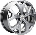 Khomen Wheels KHW1710 (Chery tiggo 7/ 7pro) 7x17 5x108 ET 33 Dia 60.1 Gray