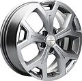 Khomen Wheels KHW1710 (Chery tigo 7pro) 6.5x17 5x108 ET 33 Dia 60.1 Gray