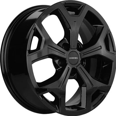 Khomen Wheels KHW1710 (Coolray) 6.5x17 5x114.3 ET 45 Dia 54.1 Black