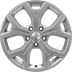 Khomen Wheels KHW1710 (Haval F7/F7x) 6.5x17 5x114.3 ET 40 Dia 64.1 F-Silver