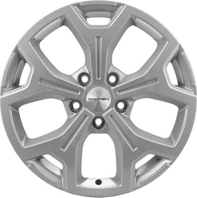 Khomen Wheels KHW1710 (Haval F7/F7x) 6.5x17 5x114.3 ET 40 Dia 64.1 F-Silver