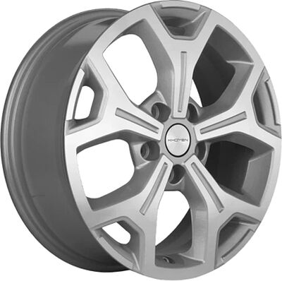 Khomen Wheels KHW1710 (Haval F7/F7x) 6.5x17 5x114.3 ET 40 Dia 64.1 F-Silver-FP