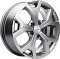 Khomen Wheels KHW1710 (Jolion) 7x17 5x114.3 ET 37 Dia 66.5 Gray