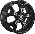 Khomen Wheels KHW1710(2) (Honda Stepwgn) 6.5x17 5x114.3 ET 50 Dia 64.1 Black