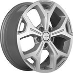 Khomen Wheels KHW1710(2) (VW Multivan) 6.5x17 5x120 ET 60 Dia 65.1 F-Silver-FP