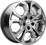 Khomen Wheels KHW1711 (Ceed) 6.5x17 5x114.3 ET 50 Dia 67.1 Gray