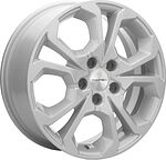 Khomen Wheels KHW1711 (Chery tigo 7pro) 6.5x17 5x108 ET 33 Dia 60.1 F-Silver