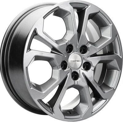 Khomen Wheels KHW1711 (Chery tigo 7pro) 6.5x17 5x108 ET 33 Dia 60.1 Gray