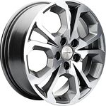 Khomen Wheels KHW1711 (Chery tigo 7pro) 6.5x17 5x108 ET 33 Dia 60.1 Gray-FP