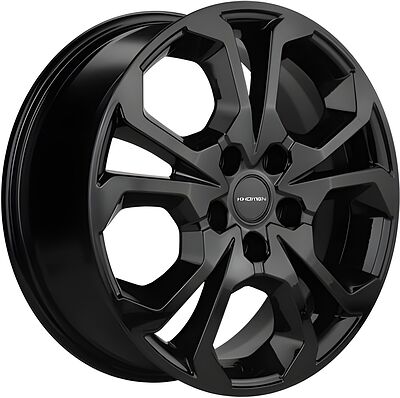 Khomen Wheels KHW1711 (DFM AX 7) 6.5x17 5x108 ET 43 Dia 65.1 Black