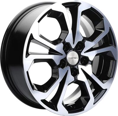 Khomen Wheels KHW1711 (Haval F7/F7x) 6.5x17 5x114.3 ET 40 Dia 64.1 Black-FP