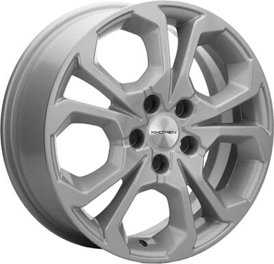 Khomen Wheels KHW1711 (Haval F7/F7x) 6.5x17 5x114.3 ET 40 Dia 64.1 F-Silver