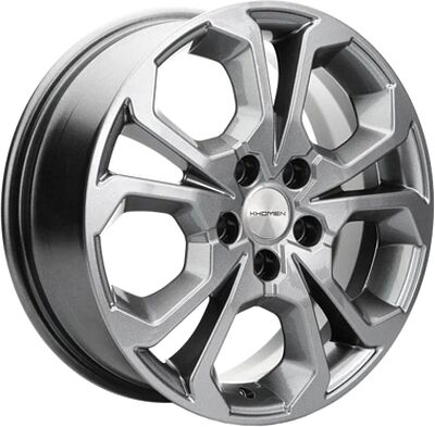 Khomen Wheels KHW1711 (Haval F7/F7x) 6.5x17 5x114.3 ET 40 Dia 64.1 Gray