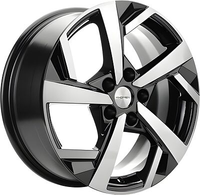 Khomen Wheels KHW1712 (Ceed) 7x17 5x114.3 ET 53 Dia 67.1 Black-FP