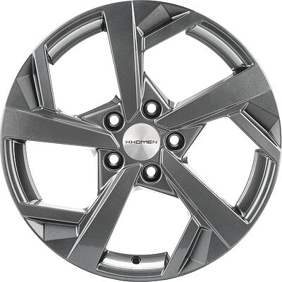 Khomen Wheels KHW1712 7x17 5x114.3 ET 45 Dia 67.1 GRAY