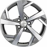 Khomen Wheels KHW1712 (Juke) 7x17 5x114.3 ET 47 Dia 66.1 Gray-FP