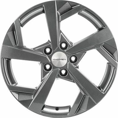 Khomen Wheels KHW1712 (Octavia) 7x17 5x112 ET 49 Dia 57.1 Gray