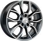 Khomen Wheels KHW1713 (Besturn X40) 7x17 5x114.3 ET 40 Dia 57.1 Gray-FP