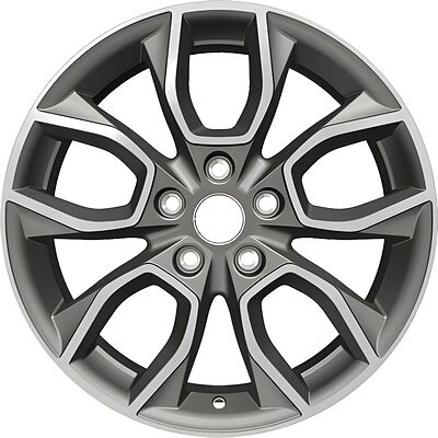 Khomen Wheels KHW1713 (Ceed) 7x17 5x114.3 ET 53 Dia 67.1 Gray-FP