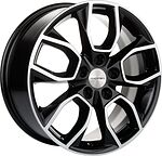 Khomen Wheels KHW1713 (Chery Tiggo 3/3 Pro) 7x17 5x108 ET 45 Dia 60.1 Black-FP