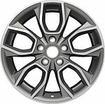 Khomen Wheels KHW1713 (CX-5) 7x17 5x114.3 ET 45 Dia 67.1 Gray-FP