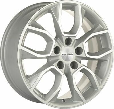 Khomen Wheels KHW1713 (Kodiaq) 7x17 5x112 ET 40 Dia 57.1 F-Silver-FP