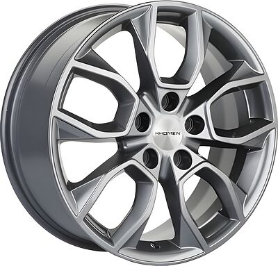 Khomen Wheels KHW1713 Kodiaq/Tiguan 7x17 5x112 ET 40 Dia 57.1 Gray