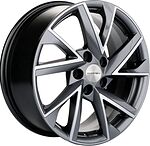 Khomen Wheels KHW1714 (7pro) 7x17 5x108 ET 40 Dia 60.1 Gray-FP