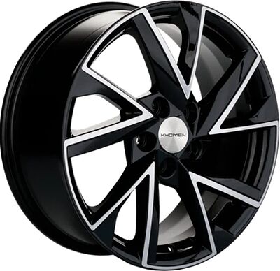 Khomen Wheels KHW1714 (Changan CS55/CS75 FL) 7x17 5x114.3 ET 45 Dia 60.1 Black-FP