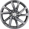 Khomen Wheels KHW1714 (Kodiaq) 7x17 5x112 ET 40 Dia 57.1 Gray-FP