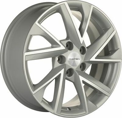 Khomen Wheels KHW1714 (Octavia) 7x17 5x112 ET 49 Dia 57.1 F-Silver-FP