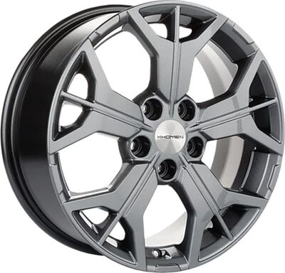 Khomen Wheels KHW1715 (Changan CS35/CS35 Pro) 7x17 5x110 ET 46 Dia 63.3 Gray