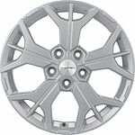 Khomen Wheels KHW1715 (i40) 7x17 5x114.3 ET 45 Dia 67.1 F-Silver