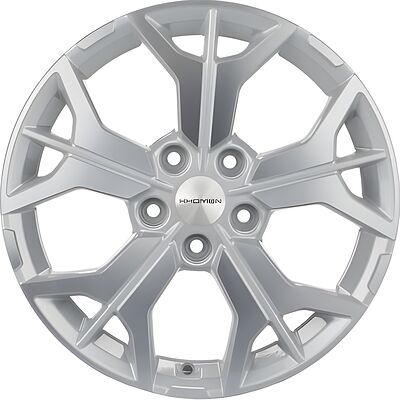Khomen Wheels KHW1715 Kodiaq/Tiguan 7x17 5x112 ET 40 Dia 57 Gray-FP