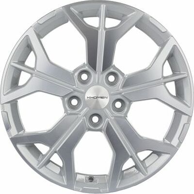 Khomen Wheels KHW1715 (RAV4) 7x17 5x114.3 ET 39 Dia 60.1 F-Silver-FP