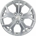 Khomen Wheels KHW1715 (Tiguan) 7x17 5x112 ET 40 Dia 57.1 F-Silver-FP