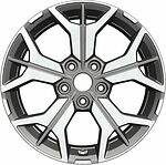 Khomen Wheels KHW1715 (Tiguan) 7x17 5x112 ET 40 Dia 57.1 Gray-FP