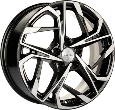 Khomen Wheels KHW1716 (Besturn X40) 7x17 5x114.3 ET 40 Dia 57.1 Black-FP