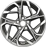 Khomen Wheels KHW1716 (Changan CS35 Plus) 7x17 5x110 ET 46 Dia 63.3 Gray-FP