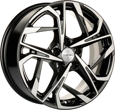 Khomen Wheels KHW1716 (Chery Tiggo 3/3 Pro) 7x17 5x108 ET 45 Dia 60.1 Black-FP