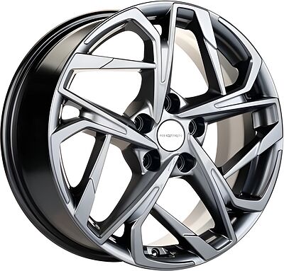 Khomen Wheels KHW1716 CX-5/Seltos/Optima 7x17 5x114 ET 50 Dia 67 Gray